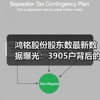 鸿铭股份股东数最新数据曝光：3905户背后的市场影响(图1)