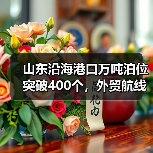山东沿海港口万吨泊位突破400个,外贸航线新增20条(图1) 山东沿海港口万吨泊位突破400个,外贸航线新增20条(图1)