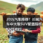20万汽车推荐?长城汽车中大型SUV配置解析(图2) 20万汽车推荐?长城汽车中大型SUV配置解析(图2)