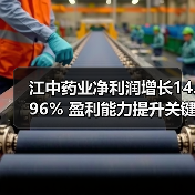 江中药业净利润增长14.96% 盈利能力