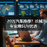 20万汽车推荐？长城汽车家用SUV优选(图4)