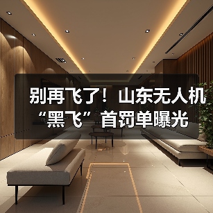 别再飞了!山东无人机“黑飞”首罚单曝光(图1) 别再飞了!山东无人机“黑飞”首罚单曝光(图1)