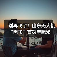 别再飞了!山东无人机“黑飞”首罚单曝光(图3) 别再飞了!山东无人机“黑飞”首罚单曝光(图3)