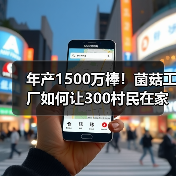 年产1500万棒！菌菇工厂如何让300村