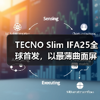 TECNO Slim IFA25全球首发，以最薄曲面屏手机重塑行业超薄性能新标杆(图1)