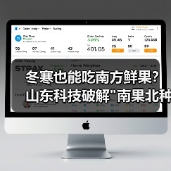 冬寒也能吃南方鲜果？山东科技破解南果北种难题(图4)