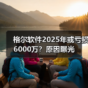 格尔软件2025年或亏损6000万？原因