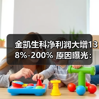 金凯生科净利润大增138%-200% 原因曝光：需求回暖订单交付加速(图1)