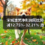 宋城演艺净利润同比预减12.75%-32