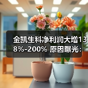 金凯生科净利润大增138%-200% 原因曝光：需求回暖订单交付加速(图4)