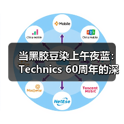 当黑胶豆染上午夜蓝：Technics 6