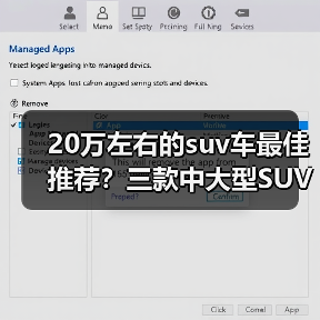 20万左右的suv车最佳推荐？三款中大型SUV舒适家用(图1)
