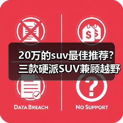 20万的suv最佳推荐？三款硬派SUV兼顾越野与日常(图1)