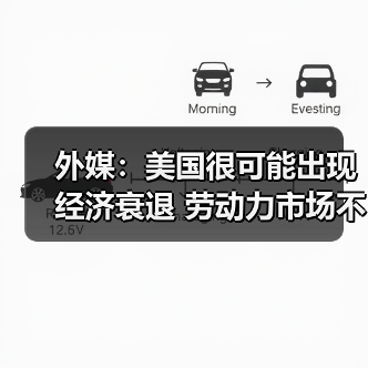 外媒：美国很可能出现经济衰退 劳动力市场不只是在降温(图2)