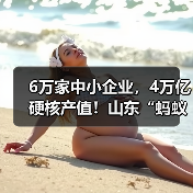 6万家中小企业，4万亿硬核产值！山东“蚂