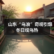 山东“鸟浪”奇观引爆冬日观鸟热(图2)