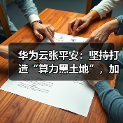 华为云张平安：坚持打造“算力黑土地”，加