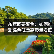 东营调研聚焦:如何推动绿色低碳高质量发展?(图3) 东营调研聚焦:如何推动绿色低碳高质量发展?(图3)