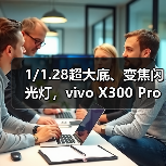 1/1.28超大底、变焦闪光灯,vivo X300 Pro或成2025年夜景旗舰拍照手机首推(图1) 1/1.28超大底、变焦闪光灯,vivo X300 Pro或成2025年夜景旗舰拍照手机首推(图1)