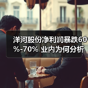 洋河股份净利润暴跌60%-70% 业内为何分析？(图3)