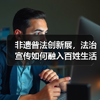 非遗普法创新展，法治宣传如何融入百姓生活？
