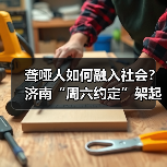 聋哑人如何融入社会?济南“周六约定”架起沟通桥(图4) 聋哑人如何融入社会?济南“周六约定”架起沟通桥(图4)