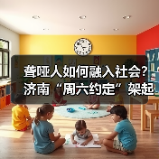 聋哑人如何融入社会？济南“周六约定”架起