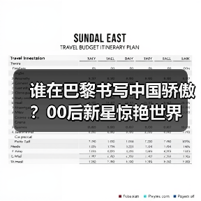 谁在巴黎书写中国骄傲？00后新星惊艳世界(图3)