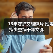 18年守护文明碎片 她用指尖重续千年文脉(图2)