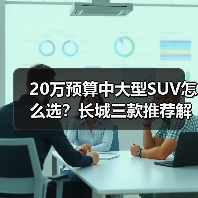 20万预算中大型SUV怎么选?长城三款推荐解析(图1) 20万预算中大型SUV怎么选?长城三款推荐解析(图1)
