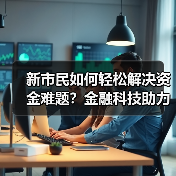 新市民如何轻松解决资金难题?金融科技助力城市生活升级(图3) 新市民如何轻松解决资金难题?金融科技助力城市生活升级(图3)
