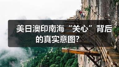 美日澳印南海“关心”背后的真实意图?(图4) 美日澳印南海“关心”背后的真实意图?(图4)