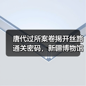 唐代过所案卷揭开丝路通关密码,新疆博物馆珍品解析(图3) 唐代过所案卷揭开丝路通关密码,新疆博物馆珍品解析(图3)