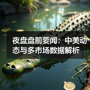 夜盘盘前要闻:中美动态与多市场数据解析(图1) 夜盘盘前要闻:中美动态与多市场数据解析(图1)