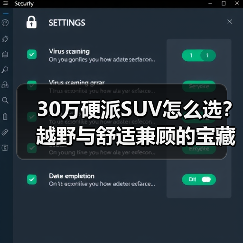 30万硬派SUV怎么选？越野与舒适兼顾的宝藏车型推荐(图4)