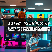 30万硬派SUV怎么选？越野与舒适兼顾的宝藏车型推荐(图3)