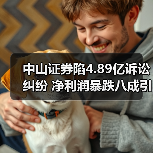 中山证券陷4.89亿诉讼纠纷 净利润暴跌八成引关注(图3)