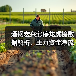 酒钢宏兴涨停龙虎榜数据解析，主力资金净流入1.36亿(图4)