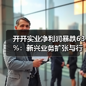 开开实业净利润暴跌63%:新兴业务扩张与行业周期双压(图4) 开开实业净利润暴跌63%:新兴业务扩张与行业周期双压(图4)