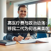高医疗费与政治动荡:移民二代为何逃离美国梦?(图3) 高医疗费与政治动荡:移民二代为何逃离美国梦?(图3)