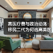 高医疗费与政治动荡:移民二代为何逃离美国梦?(图4) 高医疗费与政治动荡:移民二代为何逃离美国梦?(图4)