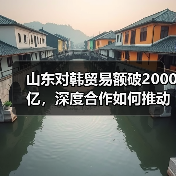 山东对韩贸易额破2000亿,深度合作如何推动?(图1) 山东对韩贸易额破2000亿,深度合作如何推动?(图1)