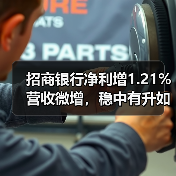 招商银行净利增1.21%营收微增,稳中有升如何实现?(图3) 招商银行净利增1.21%营收微增,稳中有升如何实现?(图3)