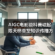 AIGC电影级科普崛起 陈天桥重塑知识传播方式(图4) AIGC电影级科普崛起 陈天桥重塑知识传播方式(图4)