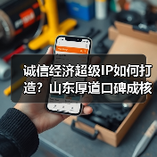 诚信经济超级IP如何打造？山东厚道口碑成核心优势(图3)