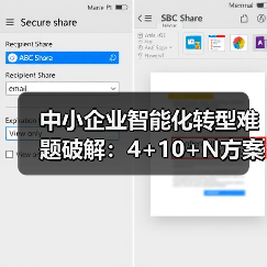 中小企业智能化转型难题破解:4+10+N方案如何助力跃升?(图1) 中小企业智能化转型难题破解:4+10+N方案如何助力跃升?(图1)