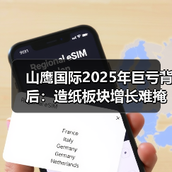 山鹰国际2025年巨亏背后:造纸板块增长难掩利润下滑真相(图2) 山鹰国际2025年巨亏背后:造纸板块增长难掩利润下滑真相(图2)