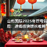 山鹰国际2025年巨亏背后：造纸板块增长