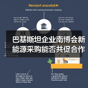 巴基斯坦企业南博会新能源采购能否共促合作