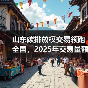 山东碳排放权交易领跑全国,2025年交易量额双冠(图3) 山东碳排放权交易领跑全国,2025年交易量额双冠(图3)